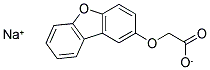 SODIUM (DIBENZO[B,D]FURAN-2-YLOXY)ACETATE Struktur