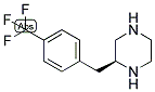 (S)-2-(4-TRIFLUOROMETHYL-BENZYL)-PIPERAZINE Struktur