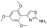 4-(2,4,6-TRIMETHOXY-PHENYL)-THIAZOL-2-YLAMINE Struktur