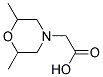 (2,6-DIMETHYL-MORPHOLIN-4-YL)-ACETIC ACID Struktur