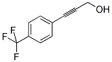 3-[4-(TRIFLUOROMETHYL)PHENYL]-2-PROPYN-1-OL Struktur