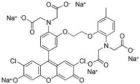 FLUO-3, PENTASODIUM SALT Struktur