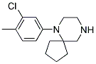 6-(3-CHLORO-4-METHYLPHENYL)-6,9-DIAZASPIRO[4.5]DECANE Struktur