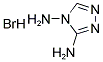 4H-1,2,4-TRIAZOLE-3,4-DIAMINE HYDROBROMIDE Struktur