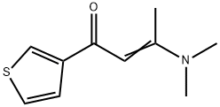 3-(DIMETHYLAMINO)-1-(3-THIENYL)-2-BUTEN-1-ONE Struktur