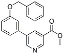 METHYL 5-[3-(BENZYLOXY)PHENYL]NICOTINATE Struktur