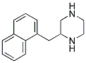 2-NAPHTHALEN-1-YLMETHYL-PIPERAZINE Struktur