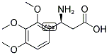 (S)-3-AMINO-3-(2,3,4-TRIMETHOXY-PHENYL)-PROPIONIC ACID Struktur