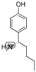 (S)-4-(1-AMINOPENTYL)PHENOL Struktur