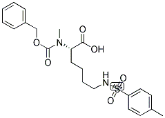 N-ALPHA-BENZYLOXYCARBONYL-N-ALPHA-METHYL-N-EPSILON-TOSYL-L-LYSINE Struktur