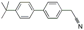 (4'-TERT-BUTYL[1,1'-BIPHENYL]-4-YL)ACETONITRILE Struktur