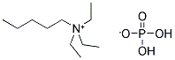 1-PENTYLTRIETHYL-AMMONIUM PHOSPHATE Struktur