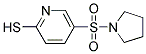 5-(PYRROLIDIN-1-YLSULFONYL)PYRIDINE-2-THIOL Struktur