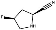 (2S,4S)-4-FLUORO-PYRROLIDINE-2-CARBONITRILE Struktur