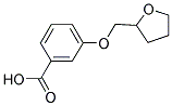 3-(TETRAHYDROFURAN-2-YLMETHOXY)BENZOIC ACID Struktur