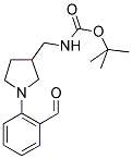 [1-(2-FORMYL-PHENYL)-PYRROLIDIN-3-YLMETHYL]-CARBAMIC ACID TERT-BUTYL ESTER Struktur