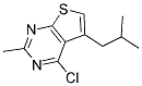 4-CHLORO-5-ISOBUTYL-2-METHYLTHIENO[2,3-D]PYRIMIDINE Struktur