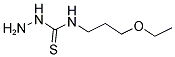 N-(3-ETHOXYPROPYL)HYDRAZINECARBOTHIOAMIDE Struktur