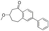 7-METHOXY-2-PHENYLBENZOSUBERONE Struktur