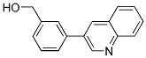 [3-(3-QUINOLINYL)PHENYL]METHANOL Struktur