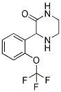 3-(2-TRIFLUOROMETHOXY-PHENYL)-PIPERAZIN-2-ONE Struktur