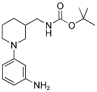 [1-(3-AMINO-PHENYL)-PIPERIDIN-3-YLMETHYL]-CARBAMIC ACID TERT-BUTYL ESTER Struktur