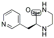 (S)-3-PYRIDIN-3-YLMETHYL-PIPERAZIN-2-ONE Struktur