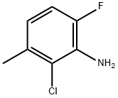 2-CHLORO-6-FLUORO-3-METHYLANILINE Struktur