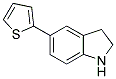 5-(2-THIENYL)INDOLINE Struktur