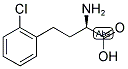 (R)-2-AMINO-4-(2-CHLORO-PHENYL)-BUTYRIC ACID Struktur