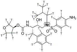 AMPRENAVIR [3H(G)] Struktur