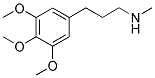 METHYL-[3-(3,4,5-TRIMETHOXY-PHENYL)-PROPYL]-AMINE Struktur