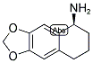 (S)-(5,6,7,8-TETRAHYDRO-NAPHTHO[2,3-D][1,3]DIOXOL-5-YL)AMINE Struktur