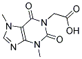 (3,7-DIMETHYL-2,6-DIOXO-2,3,6,7-TETRAHYDRO-1H-PURIN-1-YL)ACETIC ACID Struktur