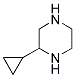 2-CYCLOPROPYL-PIPERAZINE Struktur