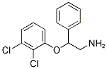 2-(2,3-DICHLORO-PHENOXY)-2-PHENYL-ETHYLAMINE Struktur