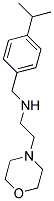 N-(4-ISOPROPYLBENZYL)-2-MORPHOLIN-4-YLETHANAMINE Struktur