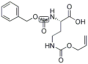 N-ALPHA-Z-N-GAMMA-ALLYLOXYCARBONYL-L-2,4-DIAMINOBUTYRIC ACID Struktur