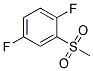 1,4-DIFLUORO-2-(METHYLSULFONYL)-BENZENE Struktur