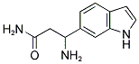 3-AMINO-3-INDOL-6-YL-PROPIONIC ACID AMIDE Struktur