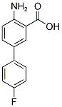 4-AMINO-4'-FLULORO[1,1'-BIPHENYL]-3-CARBOXYLIC ACID Struktur