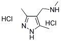 [(3,5-DIMETHYL-1H-PYRAZOL-4-YL)METHYL]METHYLAMINE DIHYDROCHLORIDE Struktur