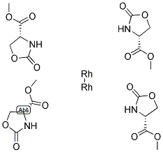 DOYLE DIRHODIUM CATALYST-RH2(4R-MEOX)4 Structure