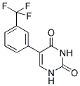 5-[3-(TRIFLUOROMETHYL)PHENYL]-2,4(1H,3H)- PYRIMIDINEDIONE Struktur