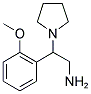 2-(2-METHOXY-PHENYL)-2-PYRROLIDIN-1-YL-ETHYLAMINE Struktur