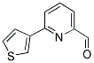 6-(THIOPHEN-3-YL)PYRIDINE-2-CARBALDEHYDE Struktur