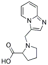 1-IMIDAZO[1,2-A]PYRIDIN-3-YLMETHYL-PYRROLIDINE-2-CARBOXYLIC ACID Struktur