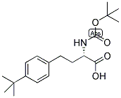 (S)-2-TERT-BUTOXYCARBONYLAMINO-4-(4-TERT-BUTYL-PHENYL)-BUTYRIC ACID Struktur