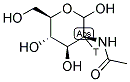 N-ACETYL-D-MANNOSAMINE-2-H(3) Struktur