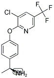 (S)-1-(4-(3-CHLORO-5-(TRIFLUOROMETHYL)PYRIDIN-2-YLOXY)PHENYL)ETHANAMINE Struktur